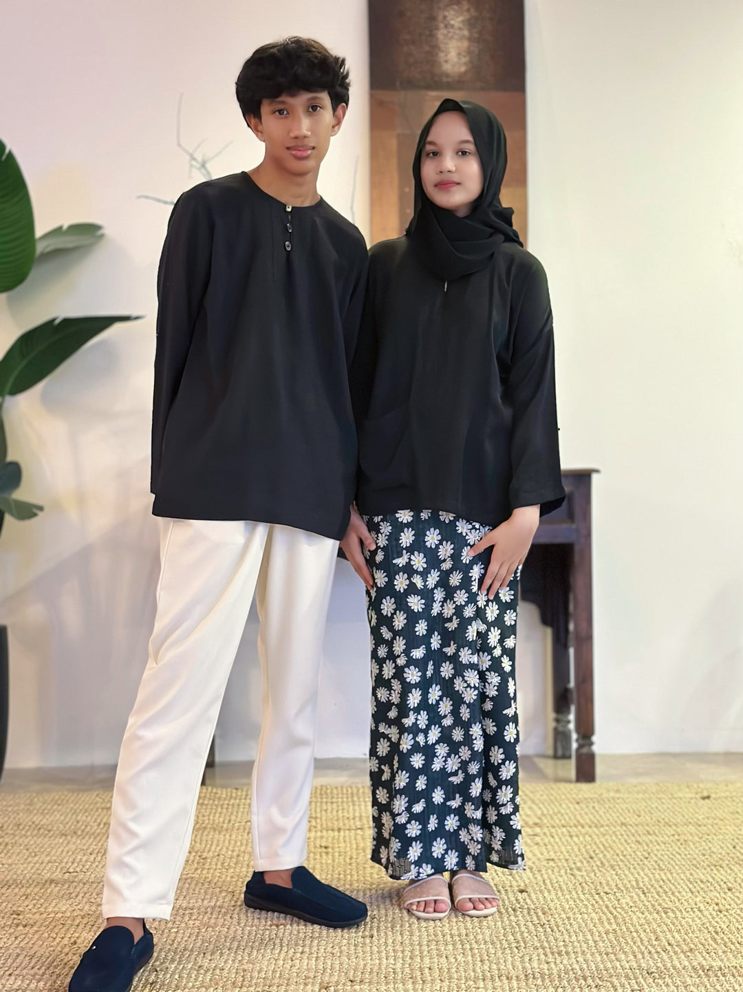 MULUS Kurung Kedah Set in Ebony