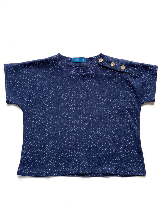 DYLAN Unisex Baby’s Tee in Navy