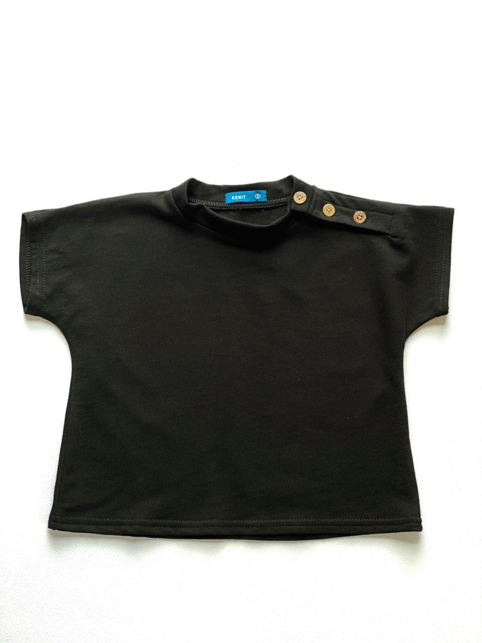 DYLAN Unisex Baby’s Tee in Black