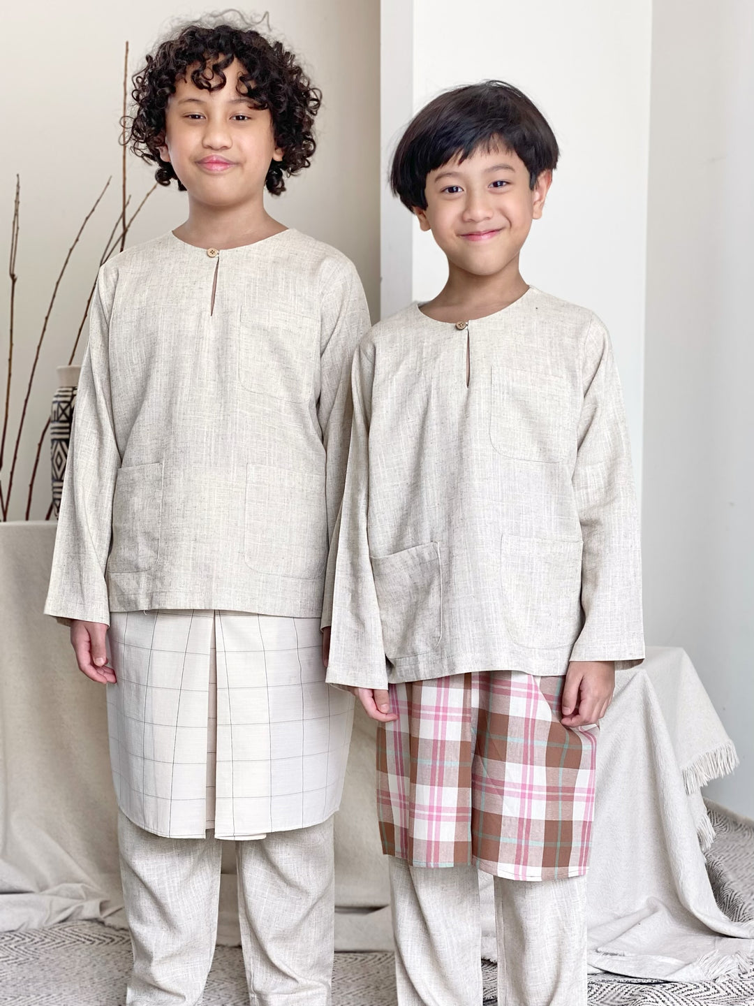 IDRIS Instant Pelikat Style Samping in Ivory