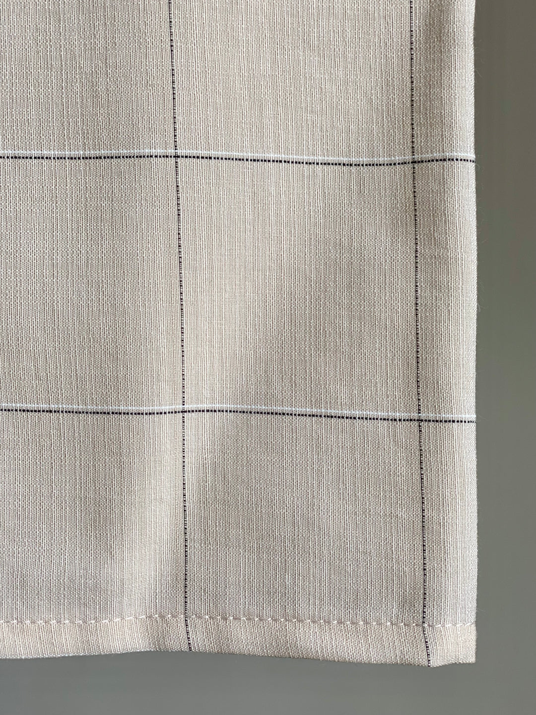IDRIS Pelikat Style Samping in Ivory Windowpane