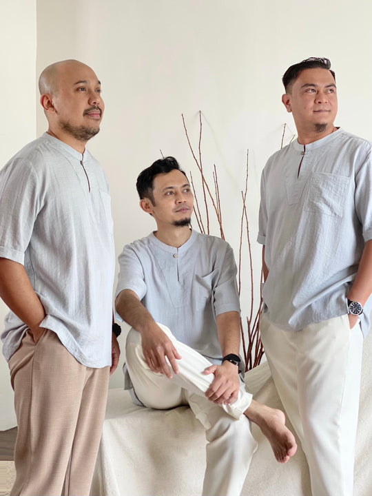 JENTAYU Kurta in Grey