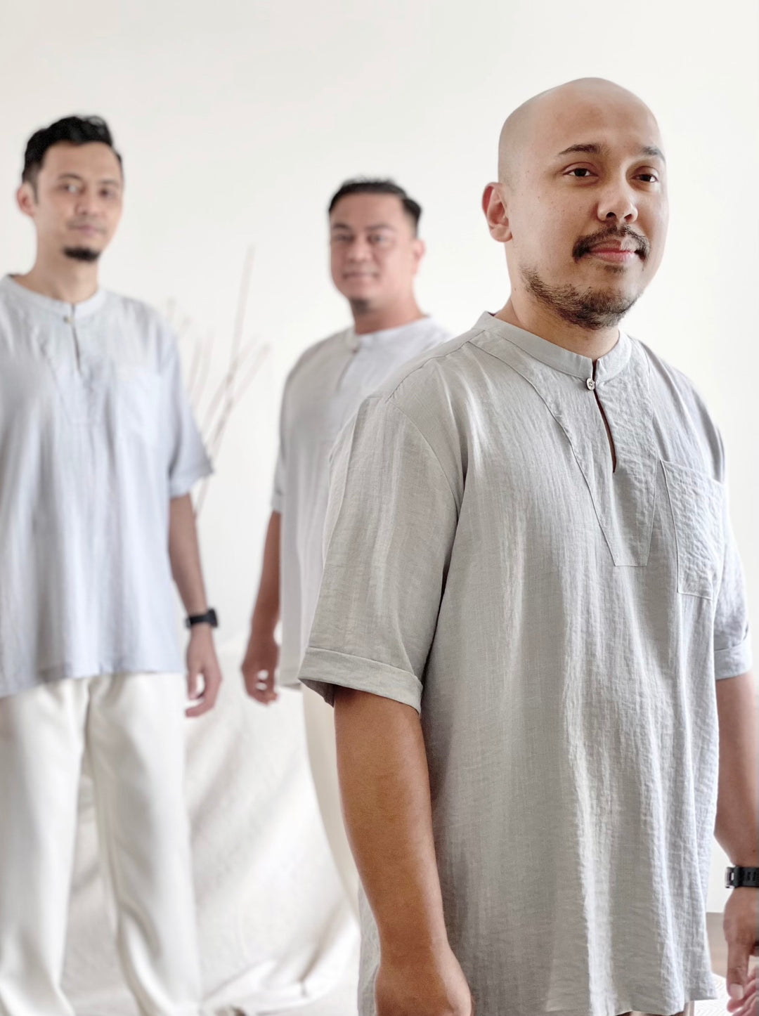 JENTAYU Kurta in Grey