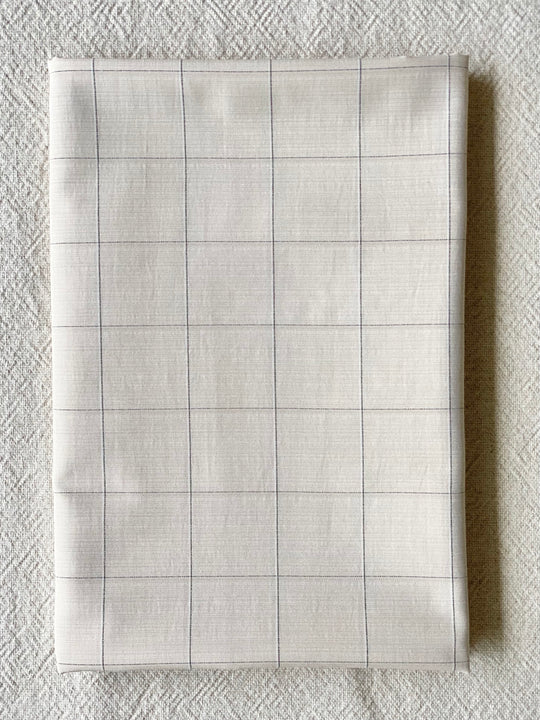 IDRIS Pelikat Style Samping in Ivory Windowpane