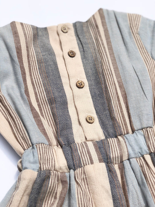 NIGHTINGALE Multi-stripes Maxi Dress