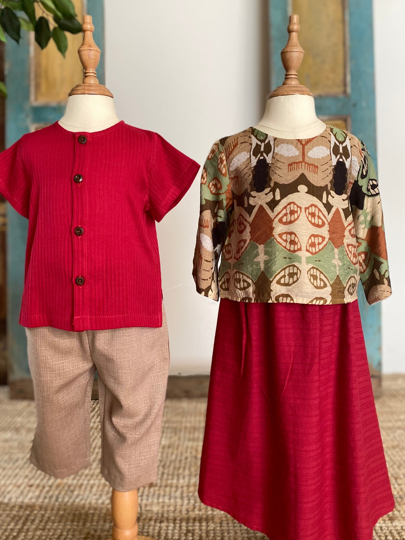 ORKED Baby’s Mini Kurung Set in Joy