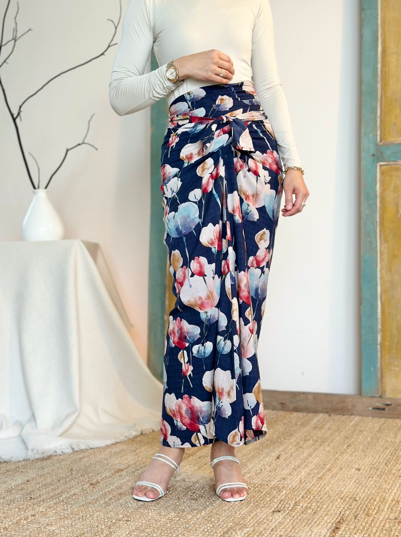 ANGGUN Long Kebarung Set in Delight