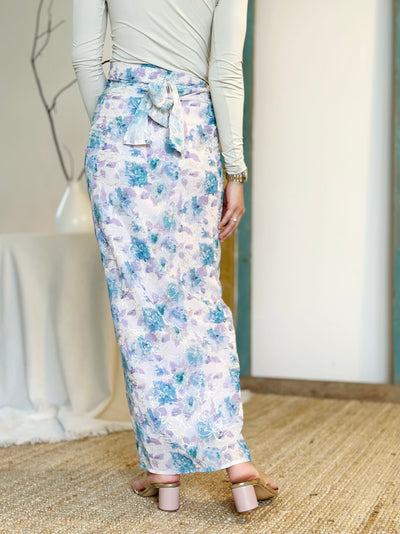 CEMARA Short Kebaya Set in Dusty Lilac