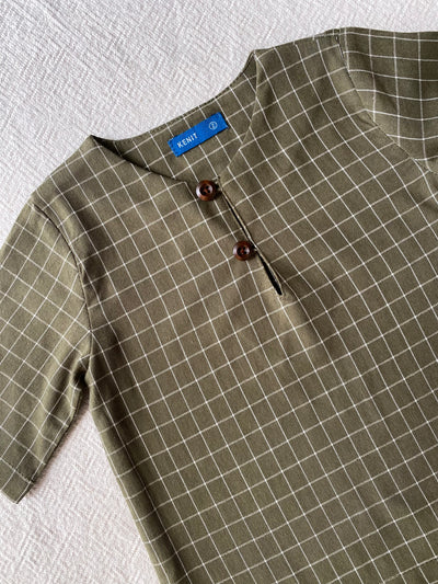 TENANG Unisex Baby’s Kurta in Olive