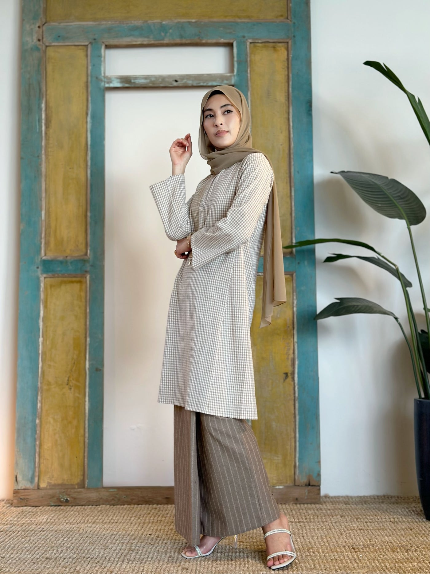 DAYANG Riau Kurung Set in Sand