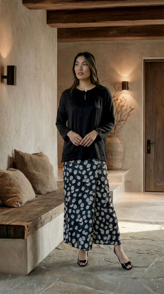 MULUS Kurung Kedah Set in Ebony