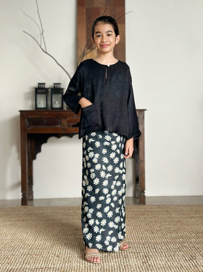 KESUMA Kurung Kedah Set in Ebony