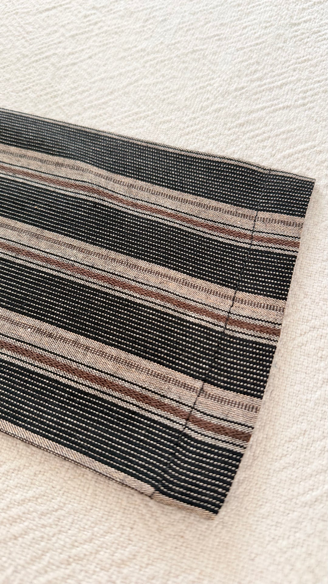 KENANGA Blouse in Espresso Stripes (Top Only)