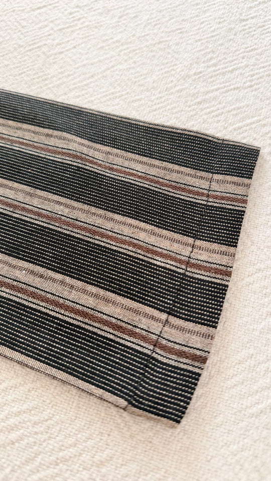 KENANGA Blouse in Espresso Stripes (Top Only)