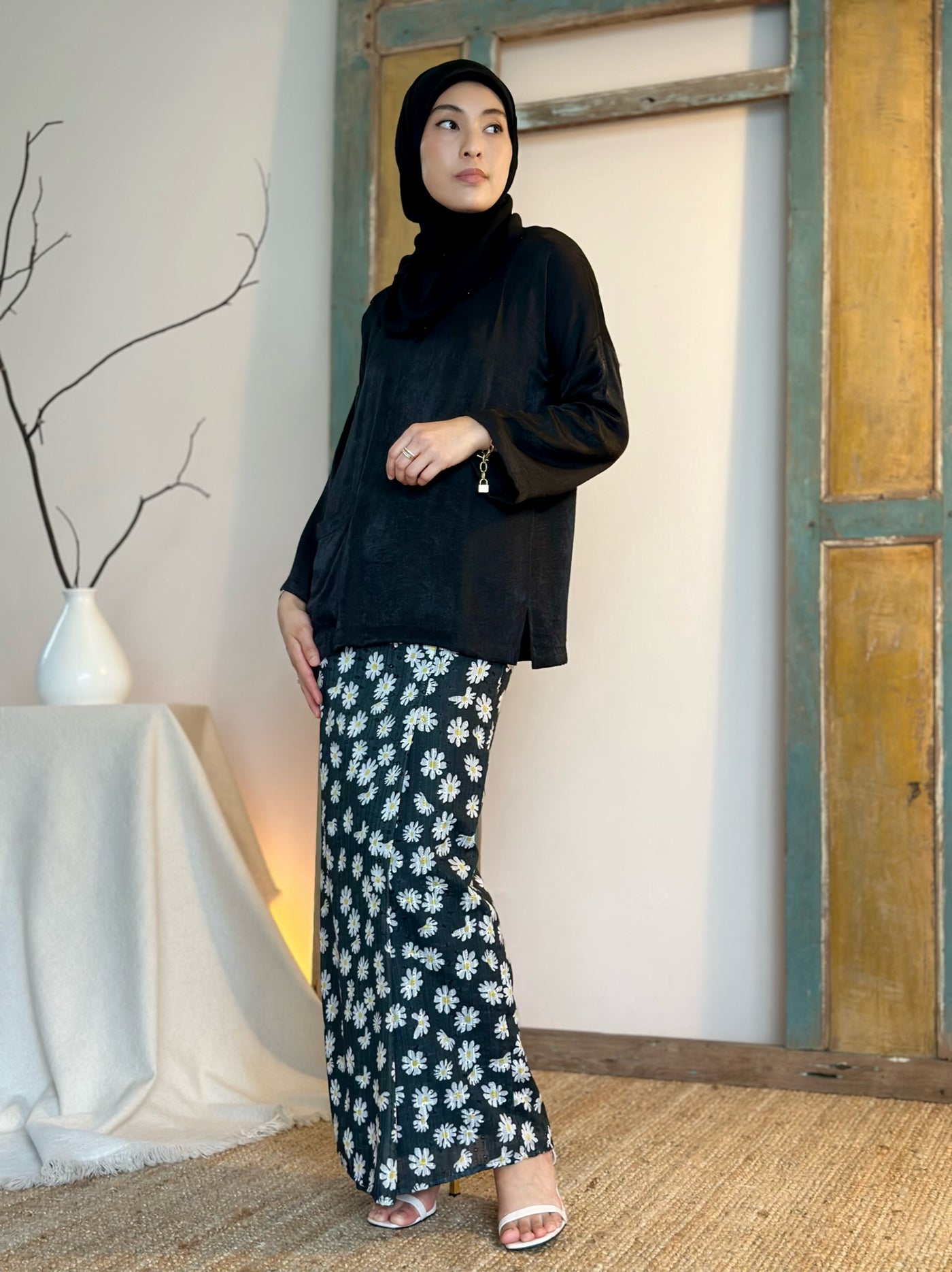 MULUS Kurung Kedah Set in Ebony