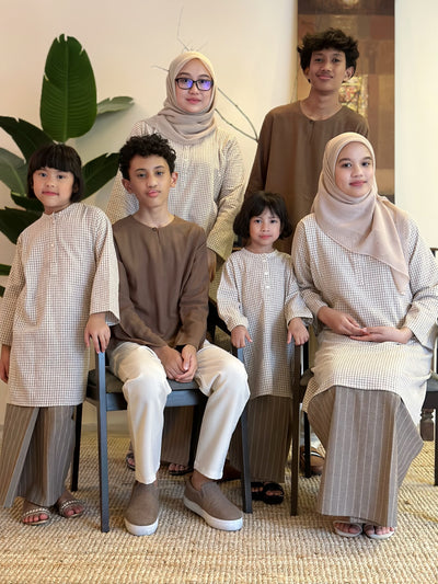 DAYANG Riau Kurung Set in Sand