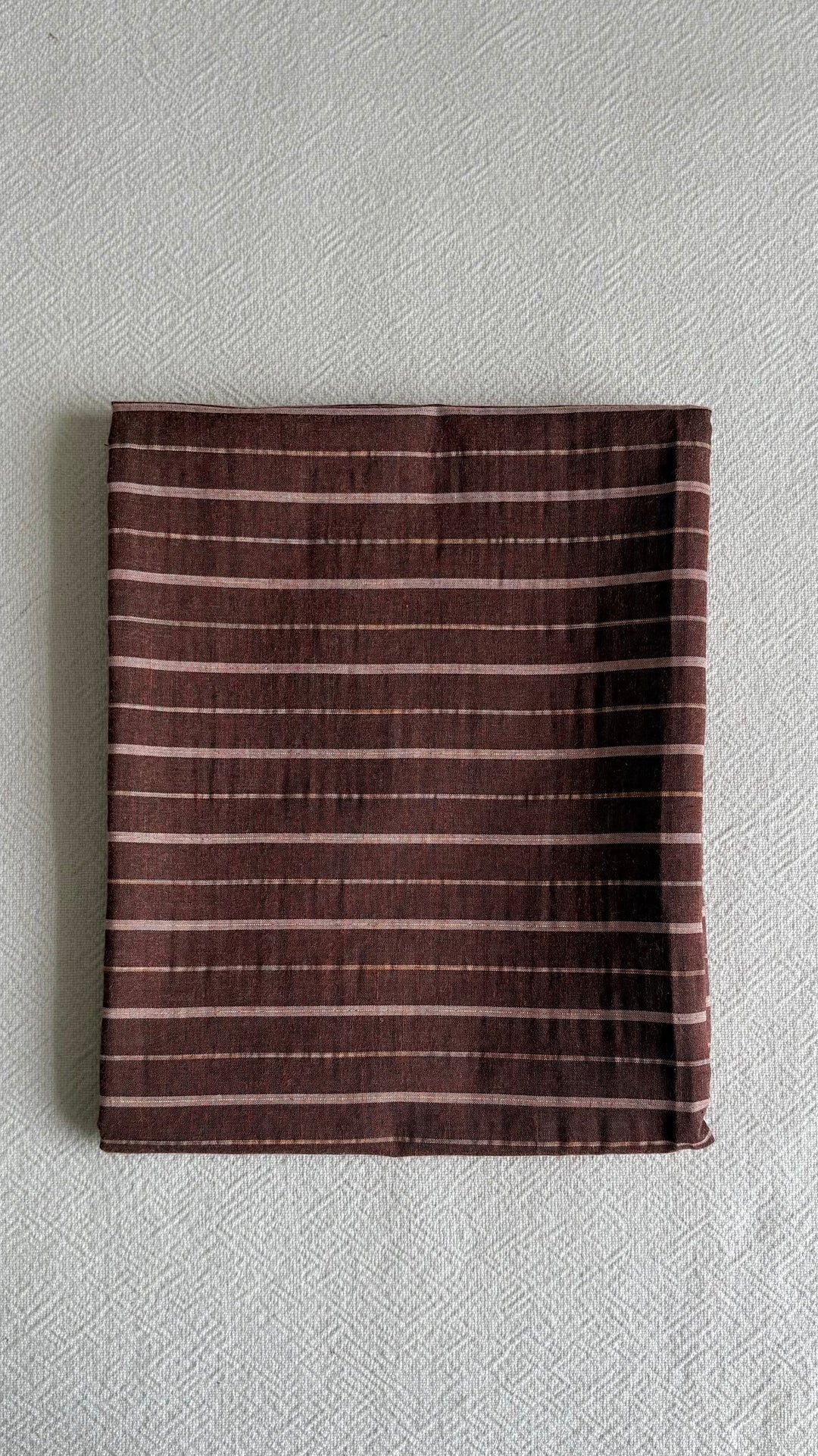 IDRIS Pelikat Style Samping in Brown Stripes