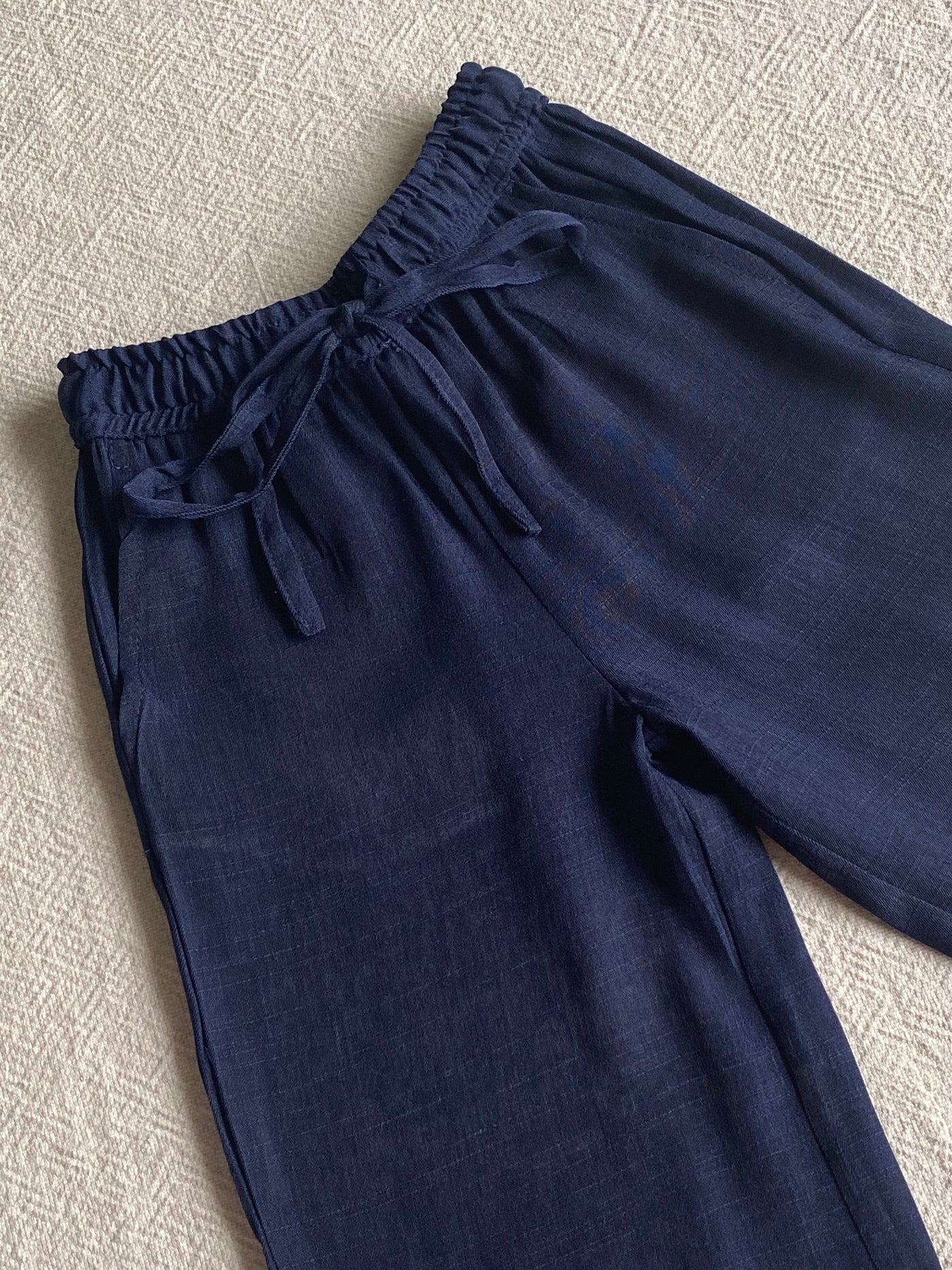 EMERY Palazzo Pants in Midnight Blue