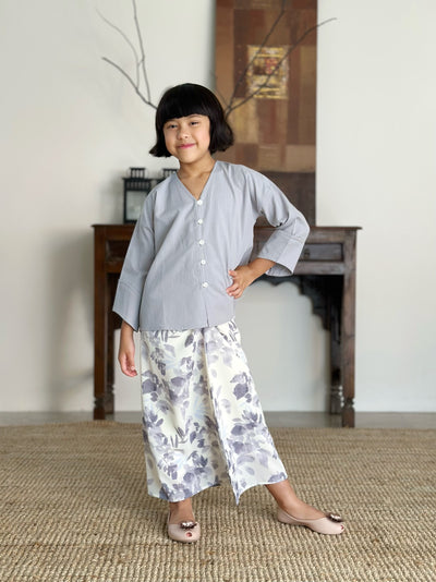 BAIDURI Mini Kebarung Set in Ash