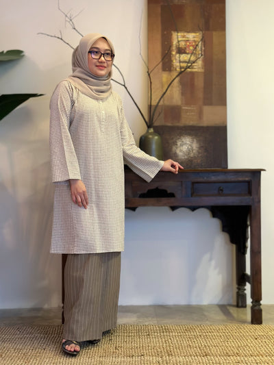 DAYANG Riau Kurung Set in Sand
