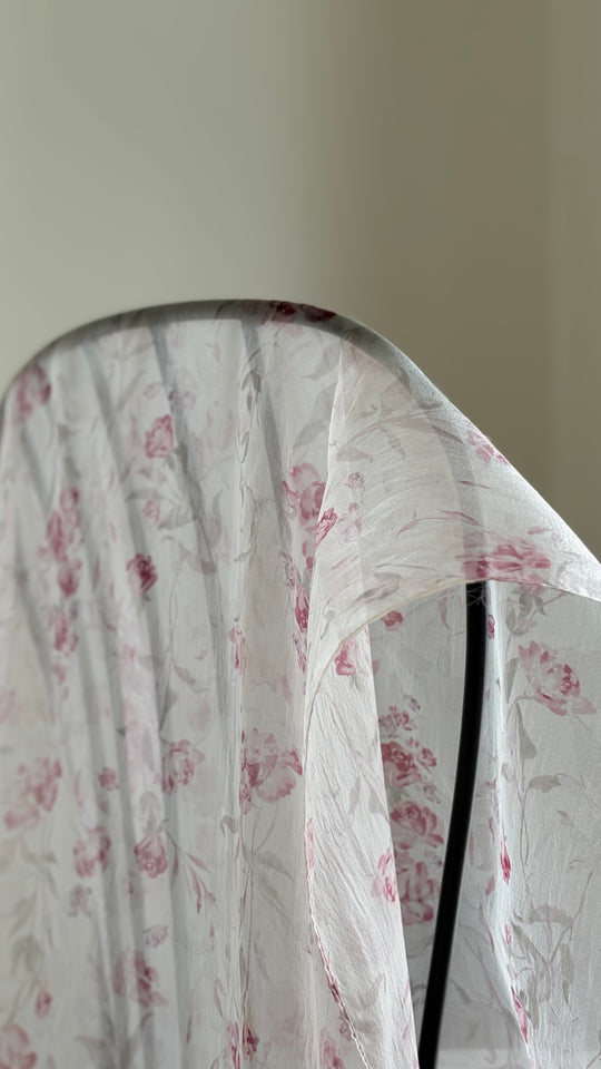 ALUN Selendang in Blush Botanica