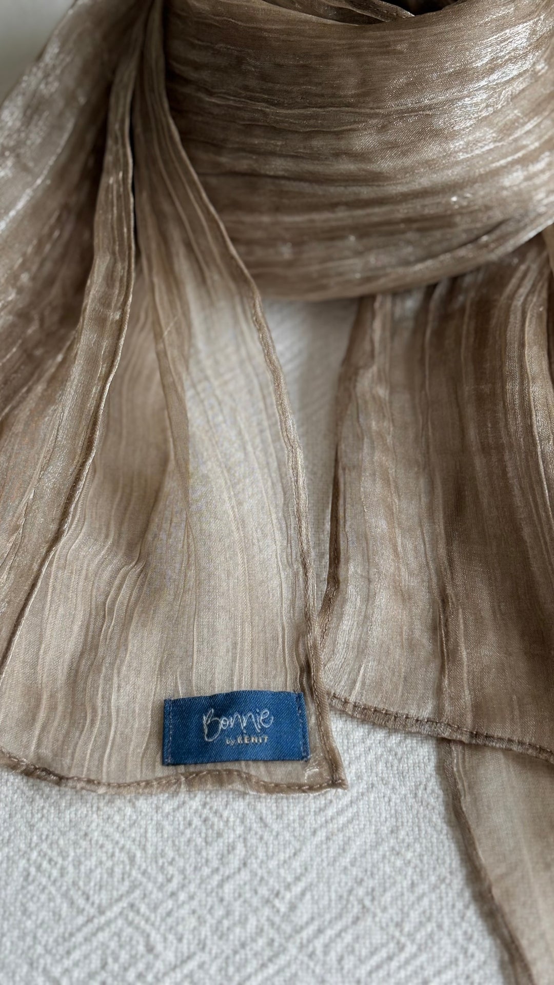 ALUN Selendang in Sand Shimmer