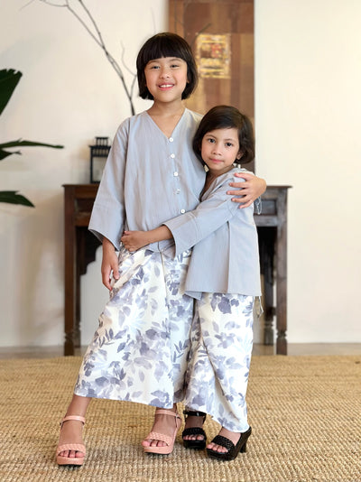 BAIDURI Mini Kebarung Set in Ash