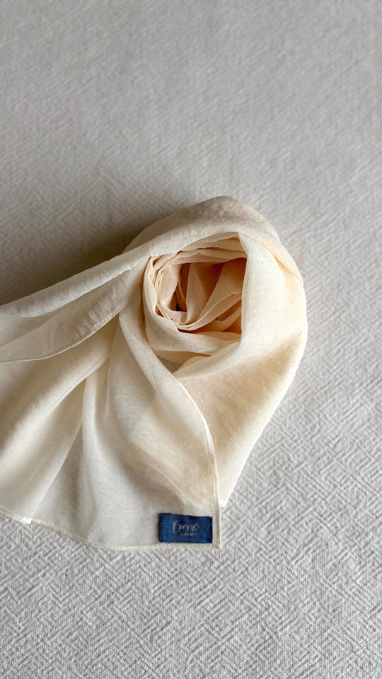 ALUN Selendang in Pearl Whisper