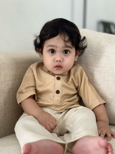 AMAR Kurta in Buttermilk