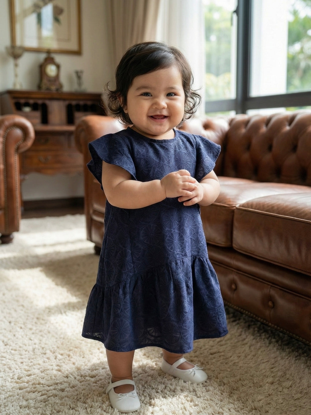 FIONA Baby's Ruffle Dress