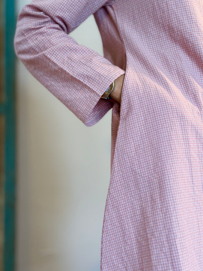 CEMPAKA Kurung Pahang Set in Pink