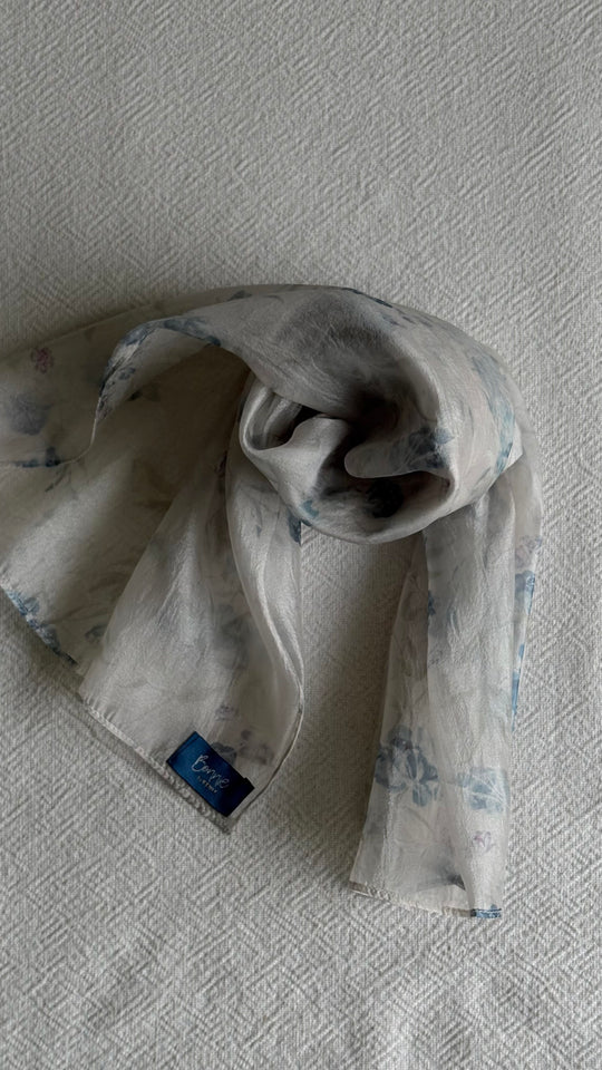 ALUN Selendang in Blue Botanica