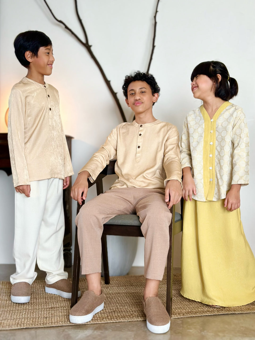 AMAR Kurta in Buttermilk