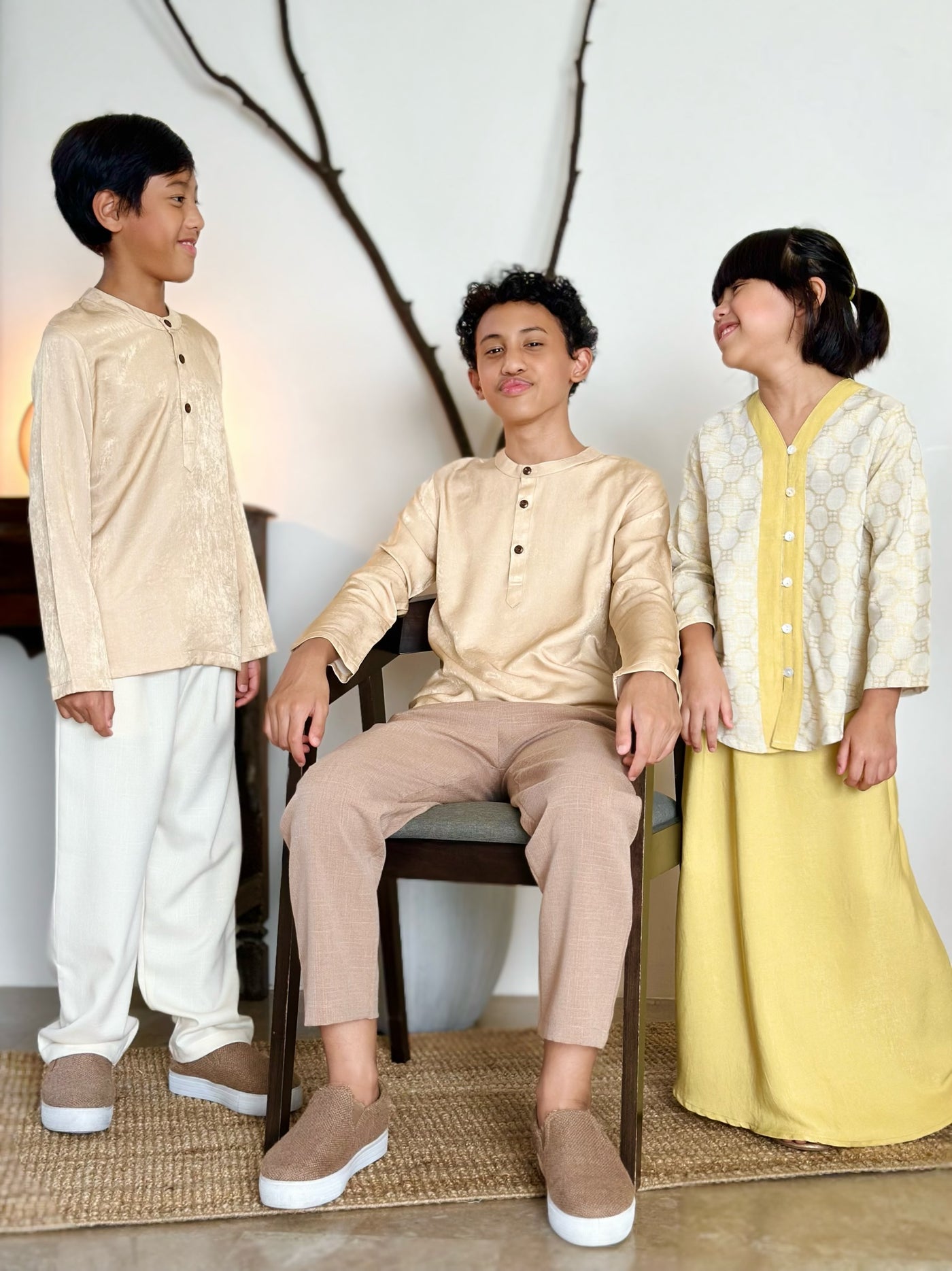AMAR Kurta in Buttermilk