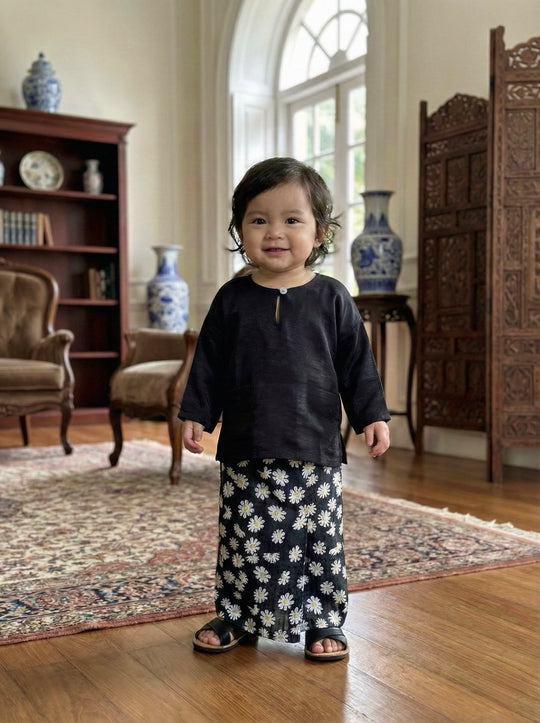 KESUMA Kurung Kedah Set in Ebony