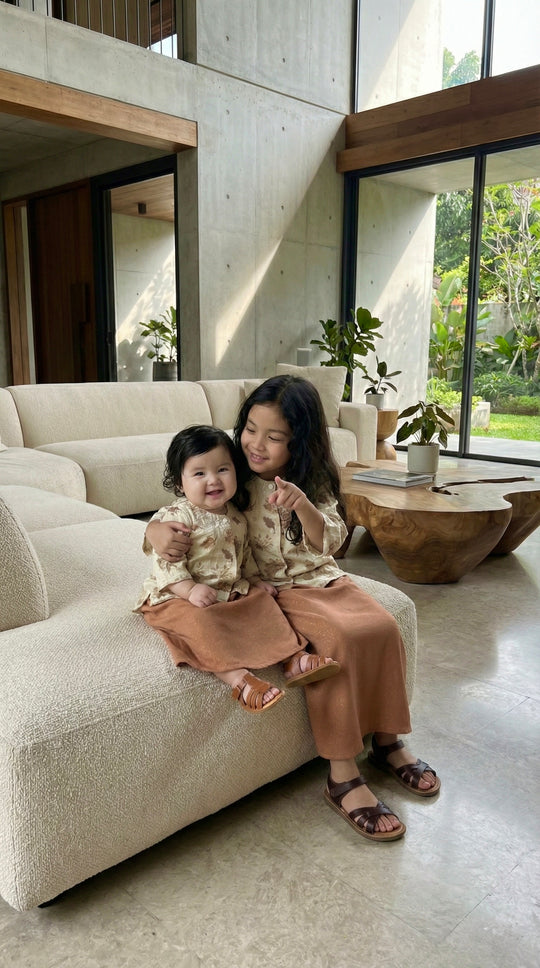 KARTIKA Modern Kurung Set in Honey