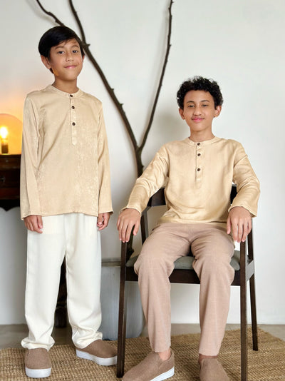AMAR Kurta in Buttermilk