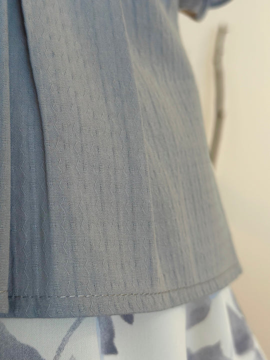 KUNTUM Baby’s Modern Kurung Set in Ash