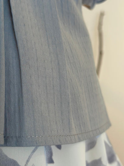 KUNTUM Baby’s Modern Kurung Set in Ash