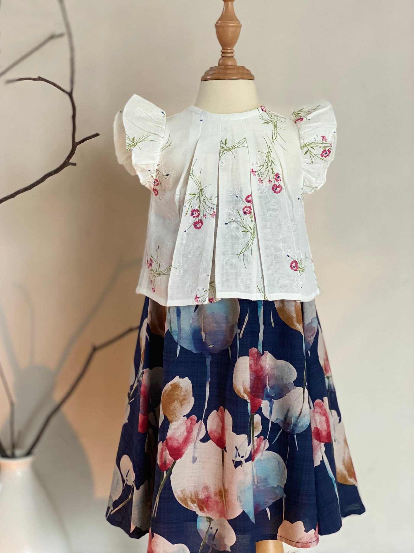 KUNTUM Baby’s Mini Kurung Set in Delight
