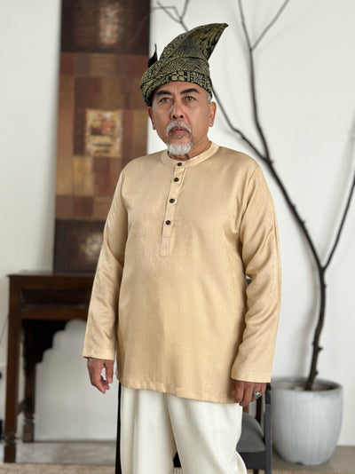 AHMAD Kurta in Buttermilk