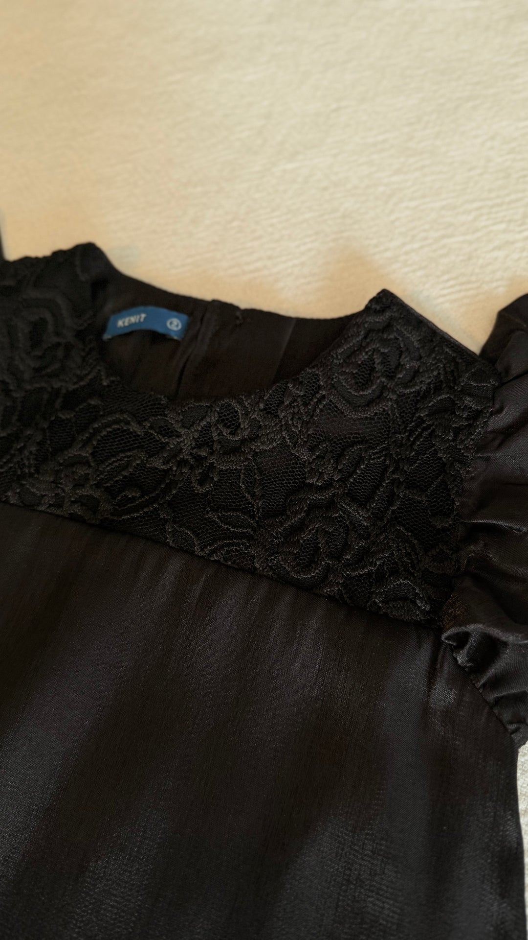 MANIS Baby's Modern Mini Kurung Set in Noir Grace