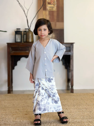 BAIDURI Mini Kebarung Set in Ash