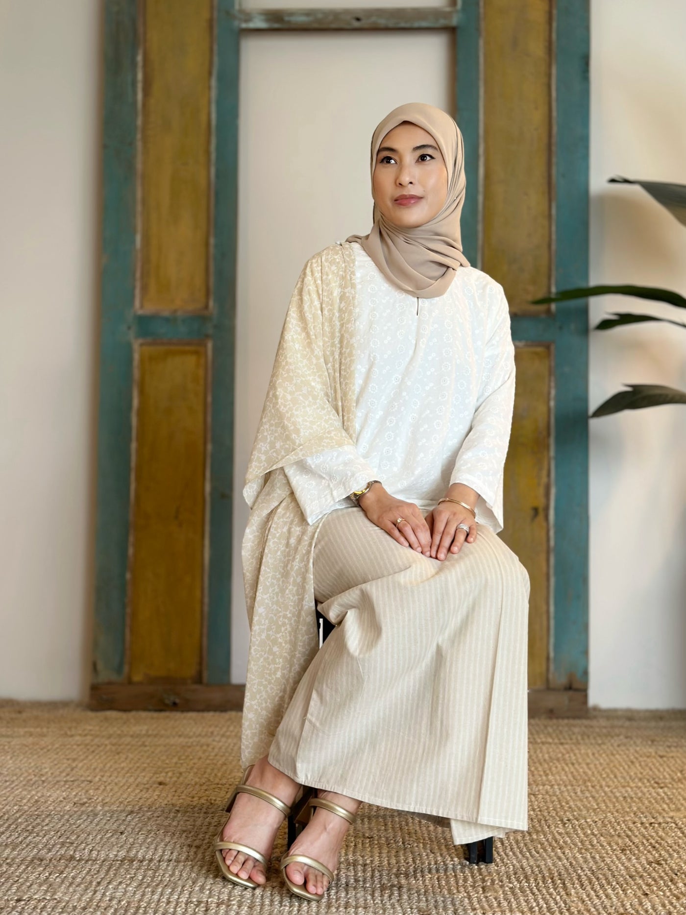 MULUS Kurung Kedah Set in Mellow