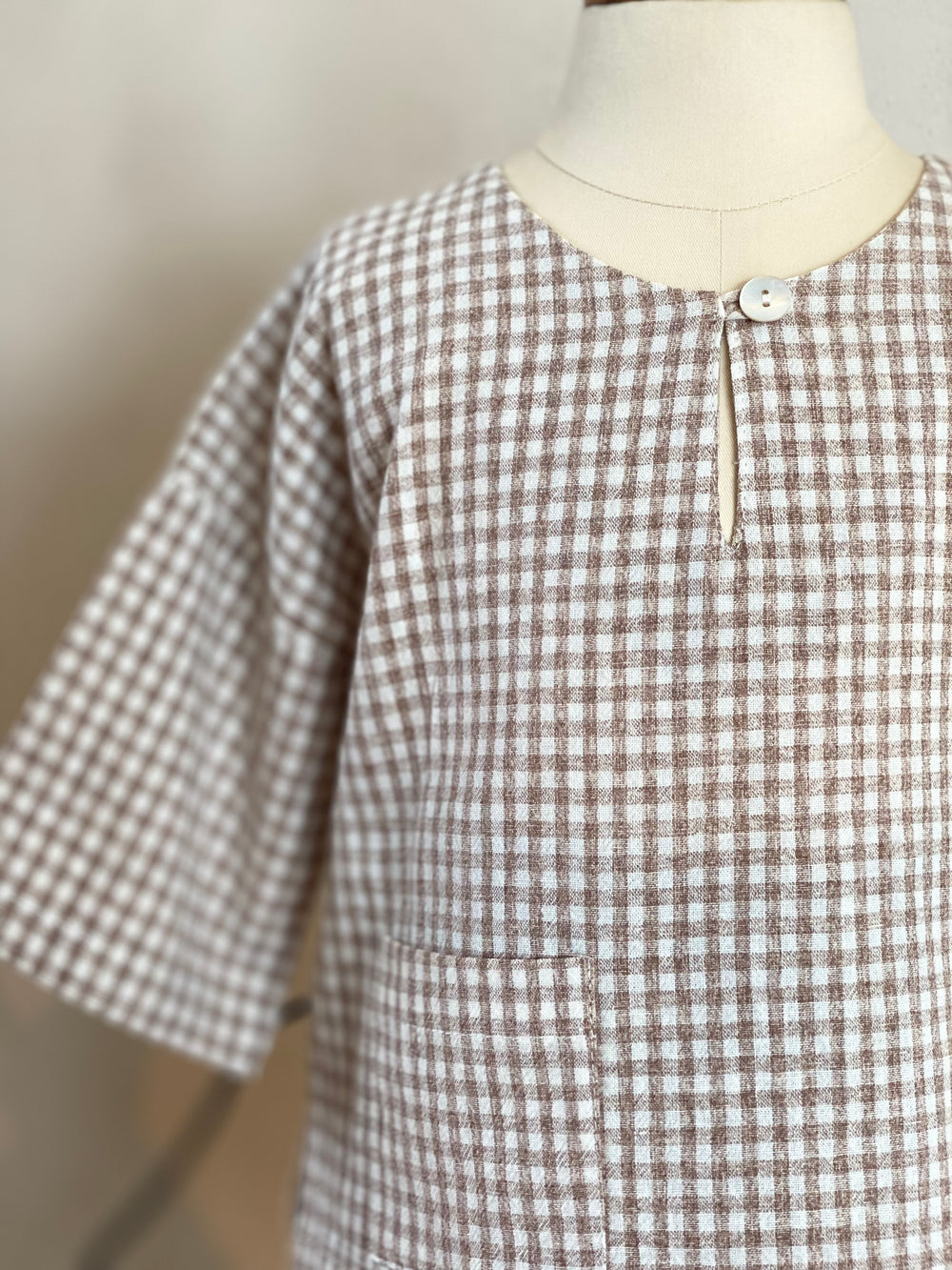 KESUMA Baby's Kurung Kedah Set in Sand