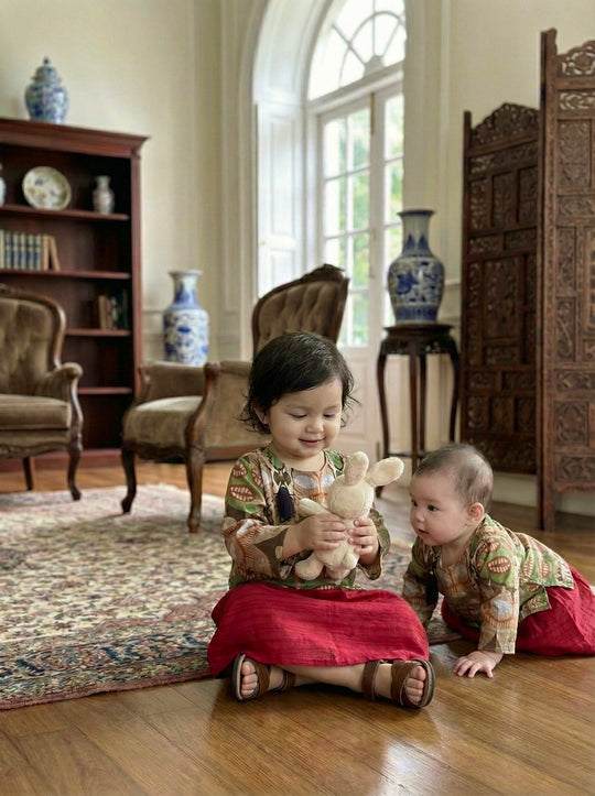 ORKED Baby’s Mini Kurung Set in Joy