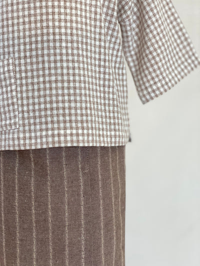 KESUMA Baby's Kurung Kedah Set in Sand