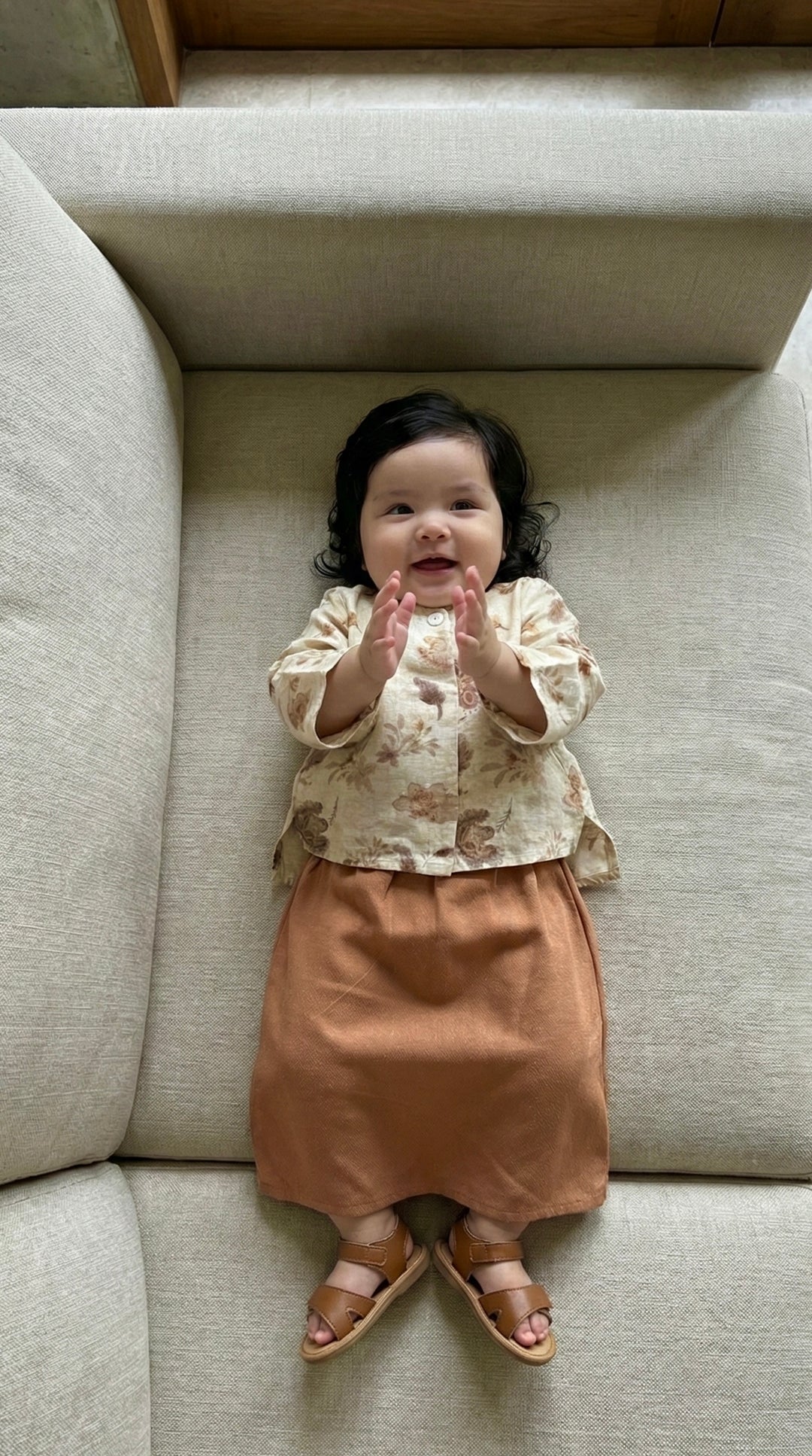 KARTIKA Modern Kurung Set in Honey