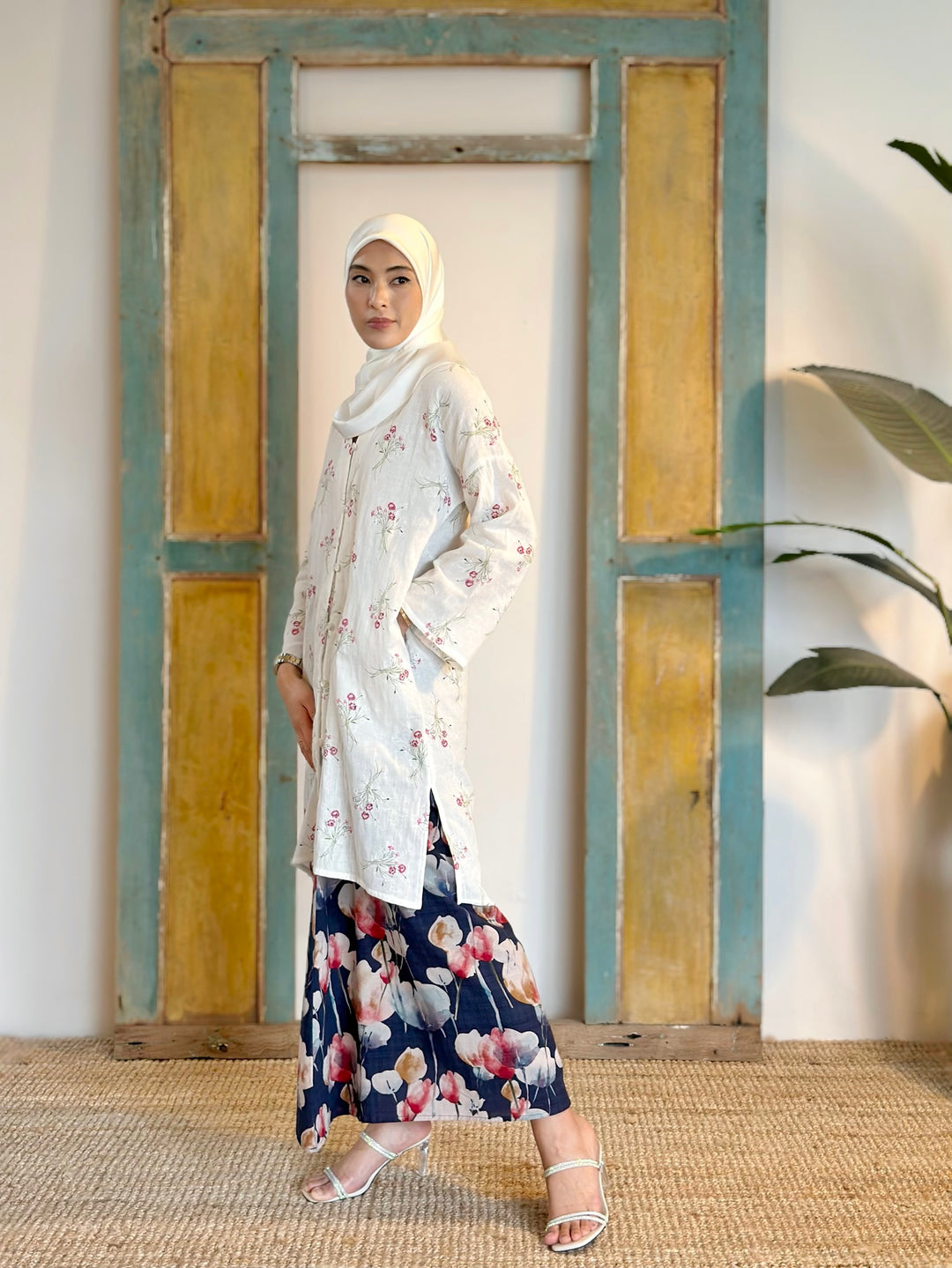 ANGGUN Long Kebarung Set in Delight