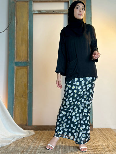 MULUS Kurung Kedah Set in Ebony
